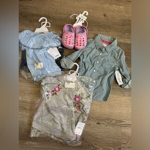 Girls Clothes And Shoes - 2T